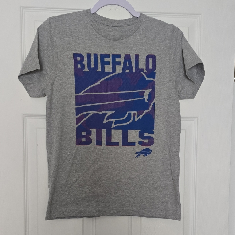 Buffalo Bills Gray NWOT T-Shirt Youth Size L 14/16